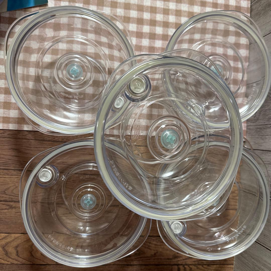 アサヒ軽金属 真空 サラダボウル ５つ 真空クリアボックス 2つ まとめ売り