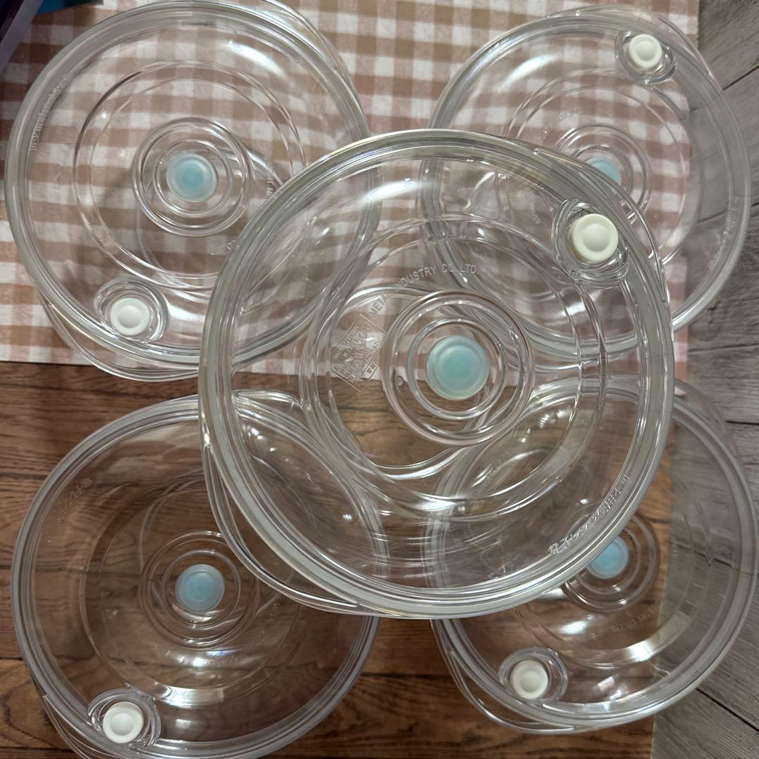 アサヒ軽金属 真空 サラダボウル ５つ 真空クリアボックス 2つ まとめ売り