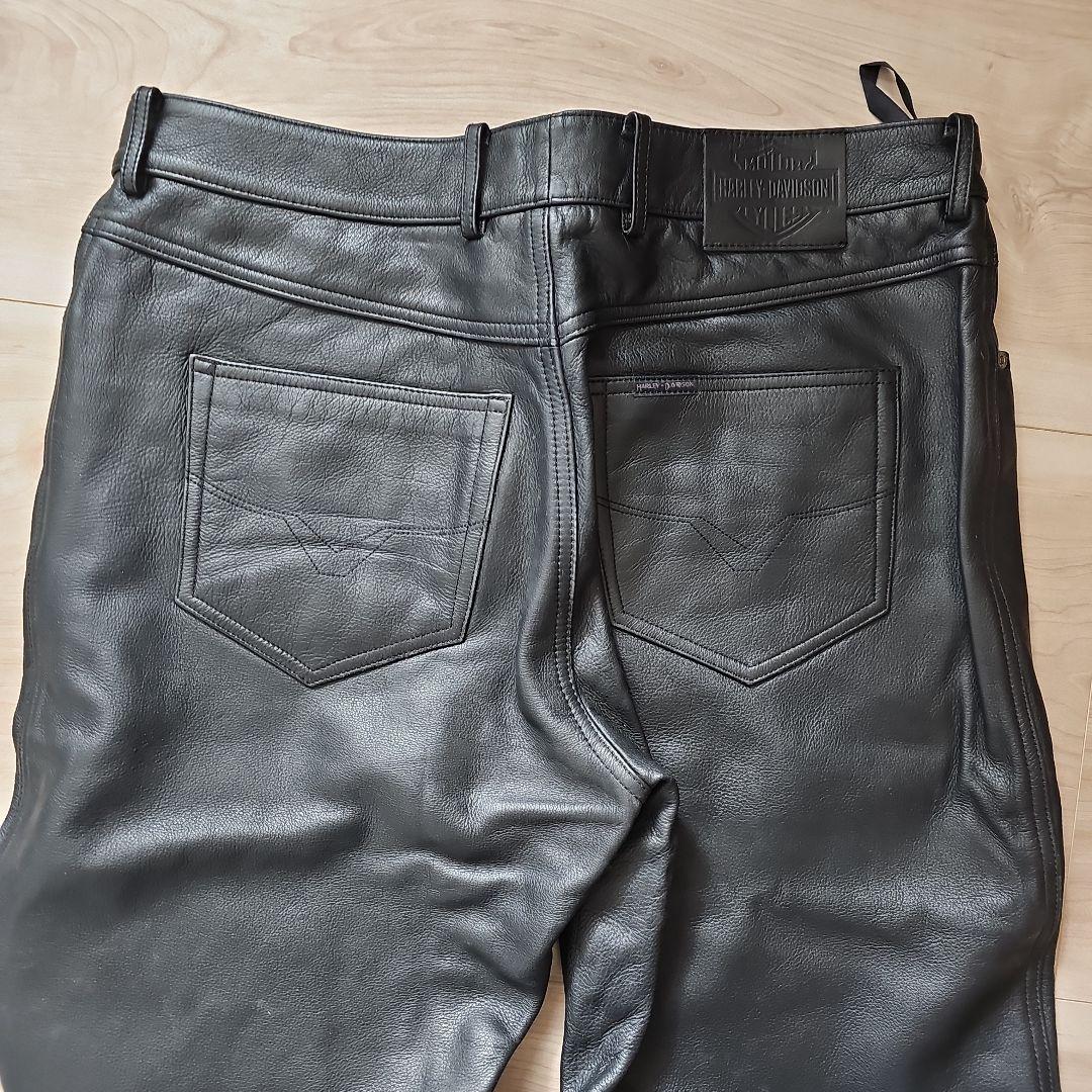 Harley-Davidson レザーパンツ W36インチ