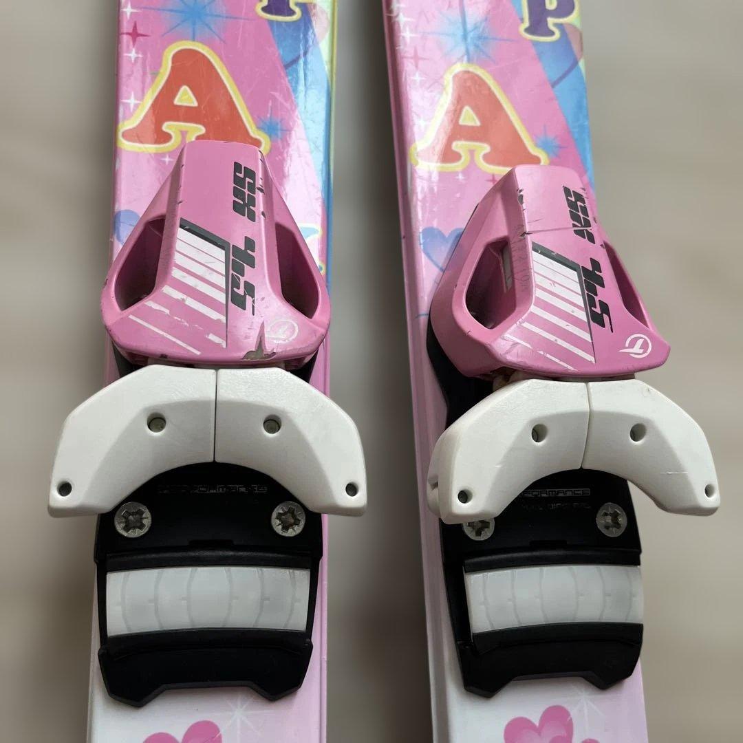 【KAZAMA】PAX Rocker 106 子供用スキー3点セット ピンク