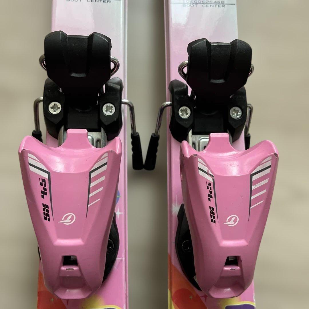 【KAZAMA】PAX Rocker 106 子供用スキー3点セット ピンク