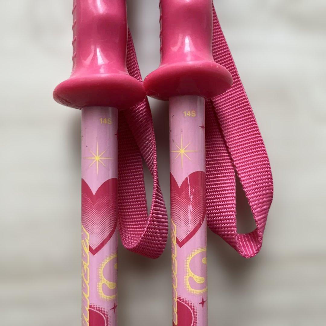 【KAZAMA】PAX Rocker 106 子供用スキー3点セット ピンク