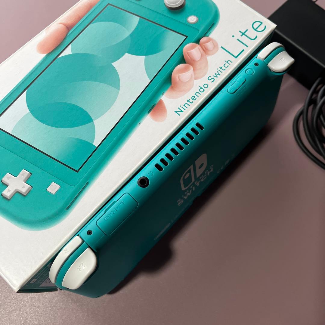 ひ*ろ様 Nintendo Switch Lite ターコイズ 本体
