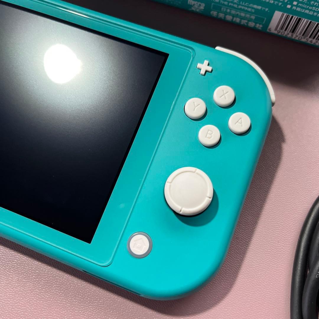 ひ*ろ様 Nintendo Switch Lite ターコイズ 本体