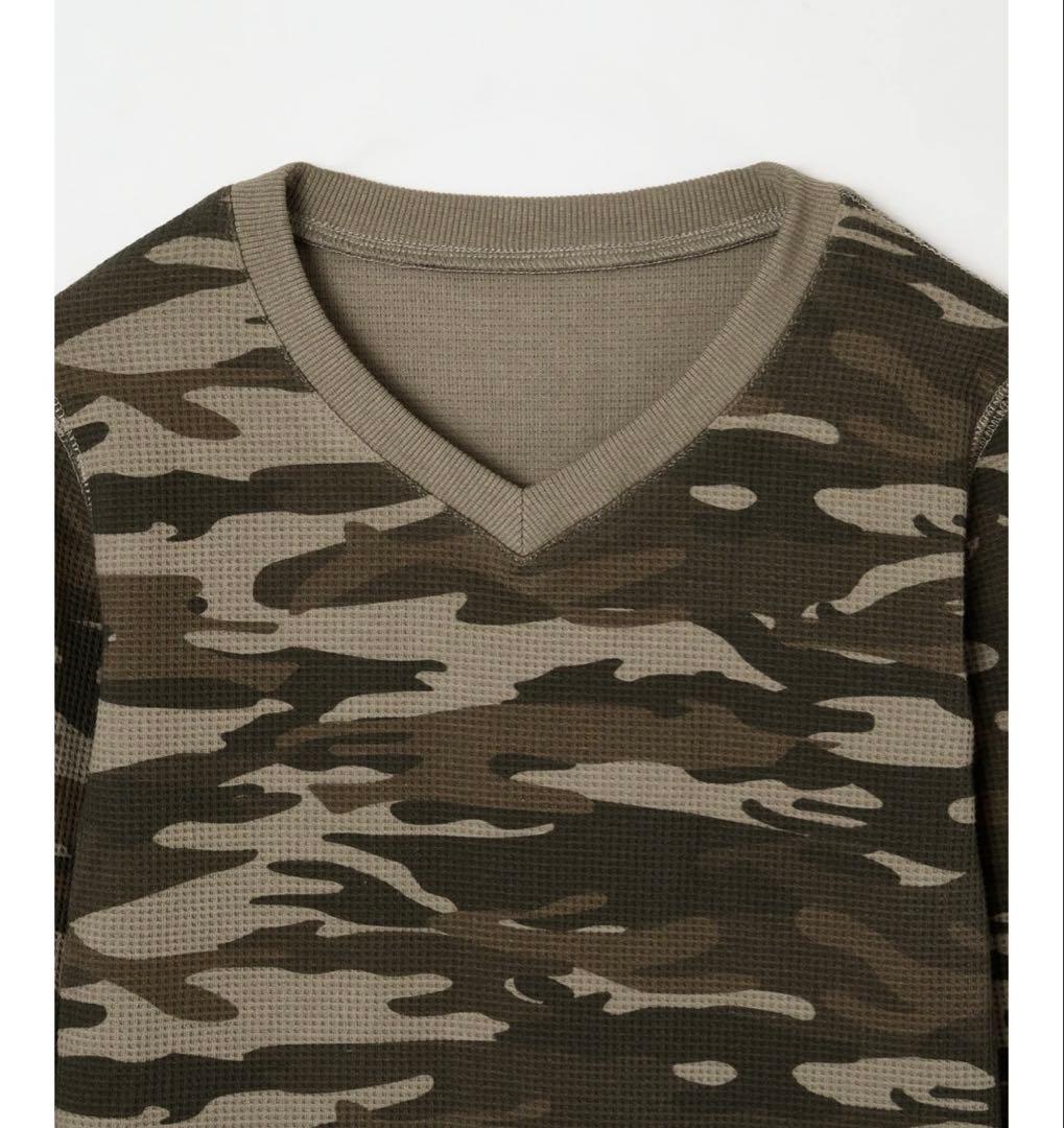 トップス BEEDEN CAMO WAFFLE JUST FIT TOPS