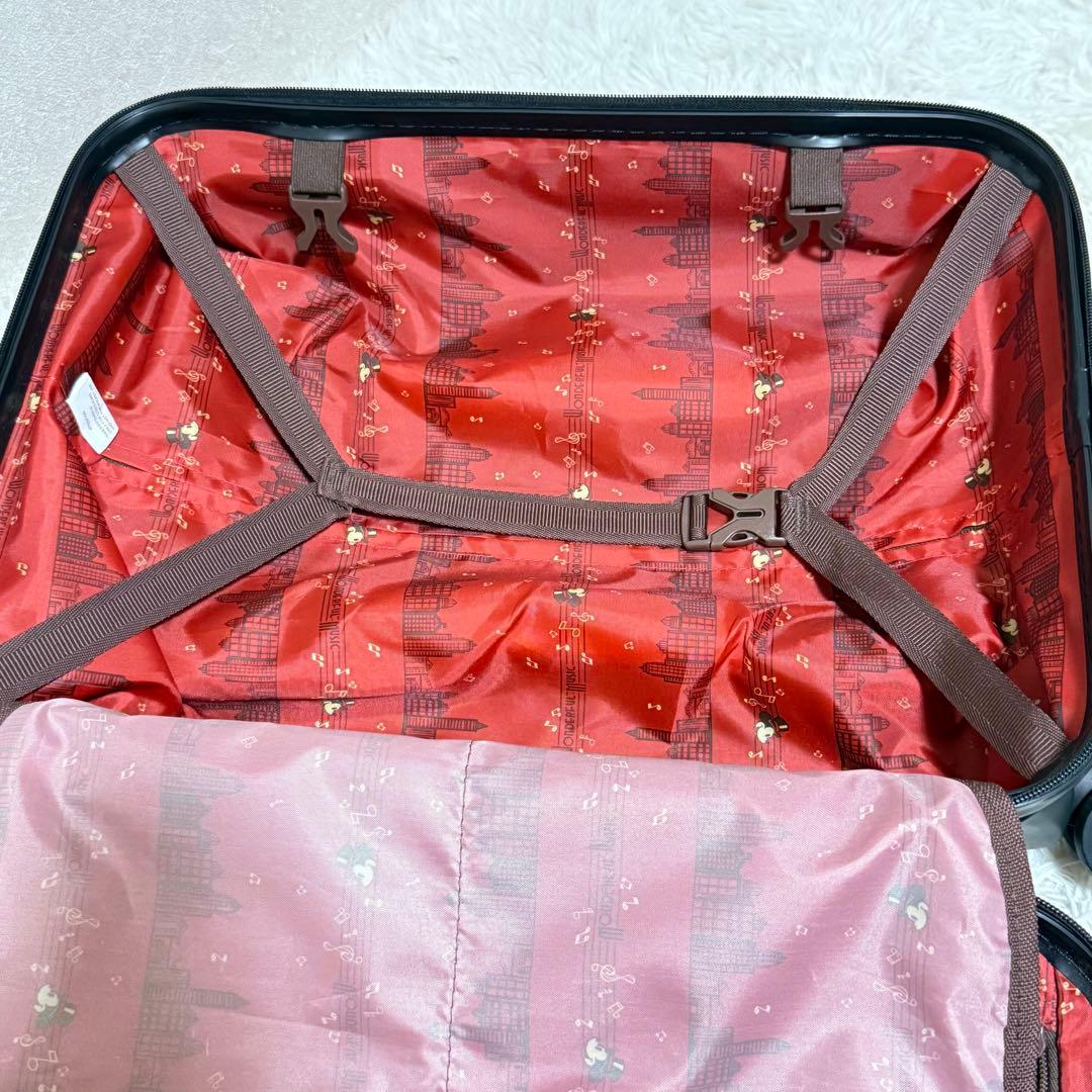 ace. Disney ミッキー スーツケース 32リットル 機内持込サイズ