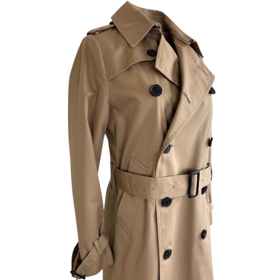 HYKE TYPE1 トレンチコート 名品⭐️ライナー付 上質ベージュ S 極美品