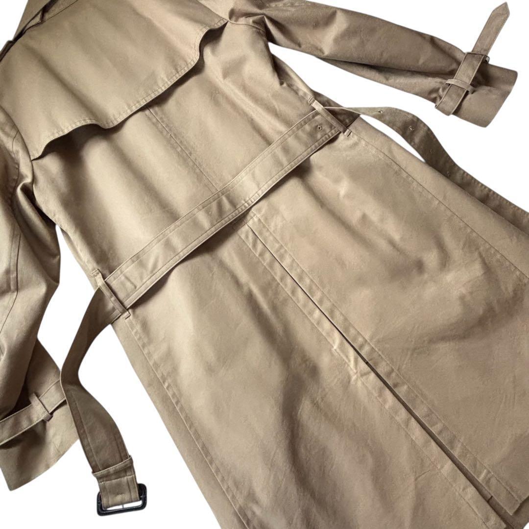 HYKE TYPE1 トレンチコート 名品⭐️ライナー付 上質ベージュ S 極美品