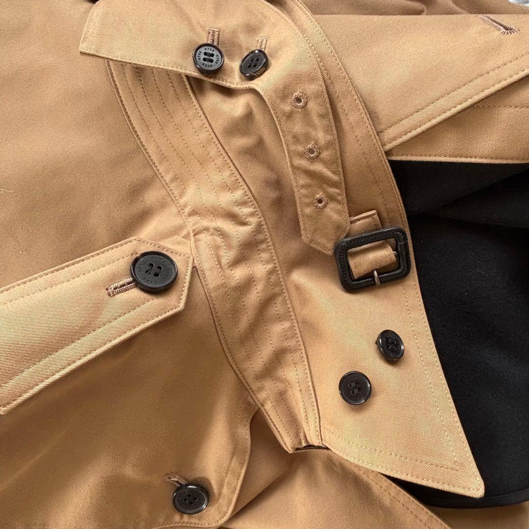HYKE TYPE1 トレンチコート 名品⭐️ライナー付 上質ベージュ S 極美品