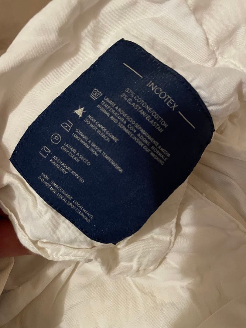 INCOTEXインコテックス　チノスラックス48ホワイト