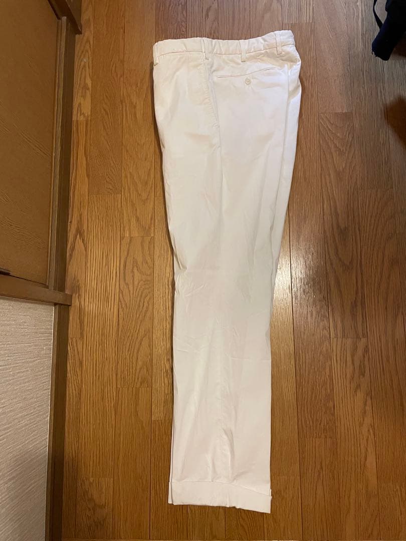 INCOTEXインコテックス　チノスラックス48ホワイト