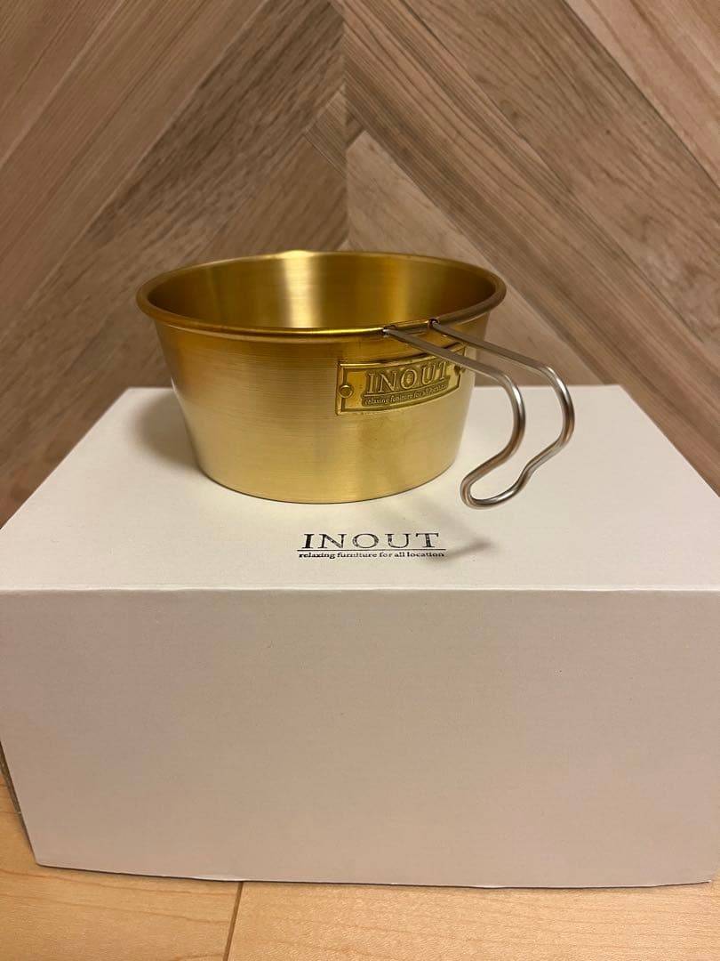 完売品　2個セット　INOUT イナウト 真鍮 シェラカップ Brass