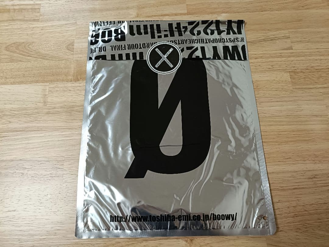 BOOWY 長袖シャツ　トートバック　シール　チラシ他