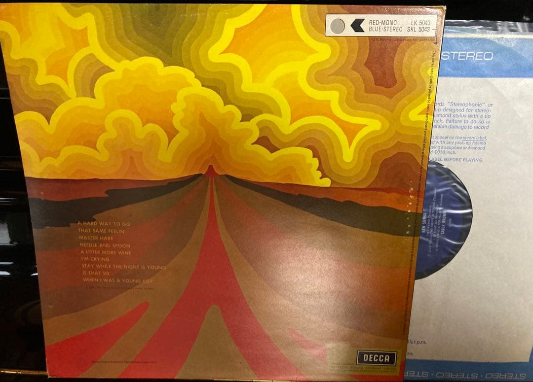 たぶんUKORG Savoy Brown Raw Sienna LP 美品