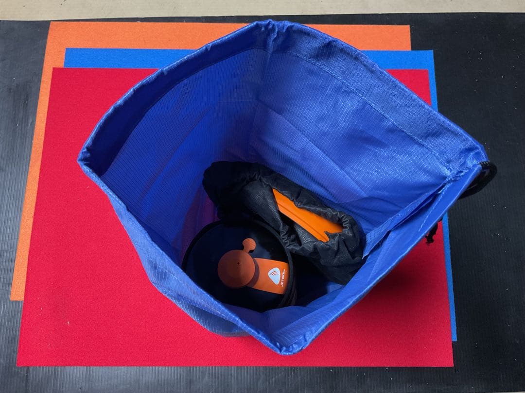 JETBOILミニモ動作良好美品+mont-bell新品サミレットスキレット他