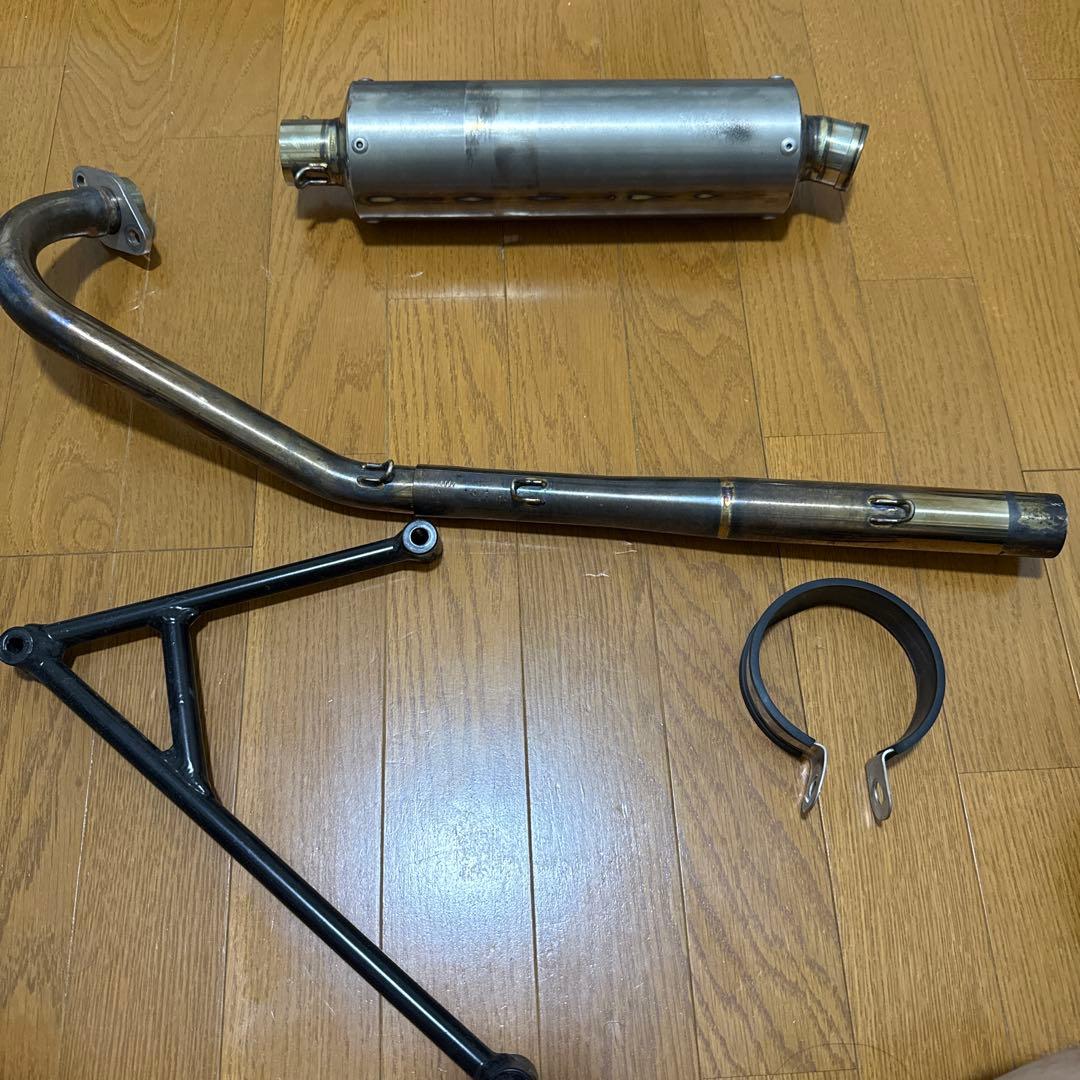 シグナス2.3型用ガレージバルマフラー