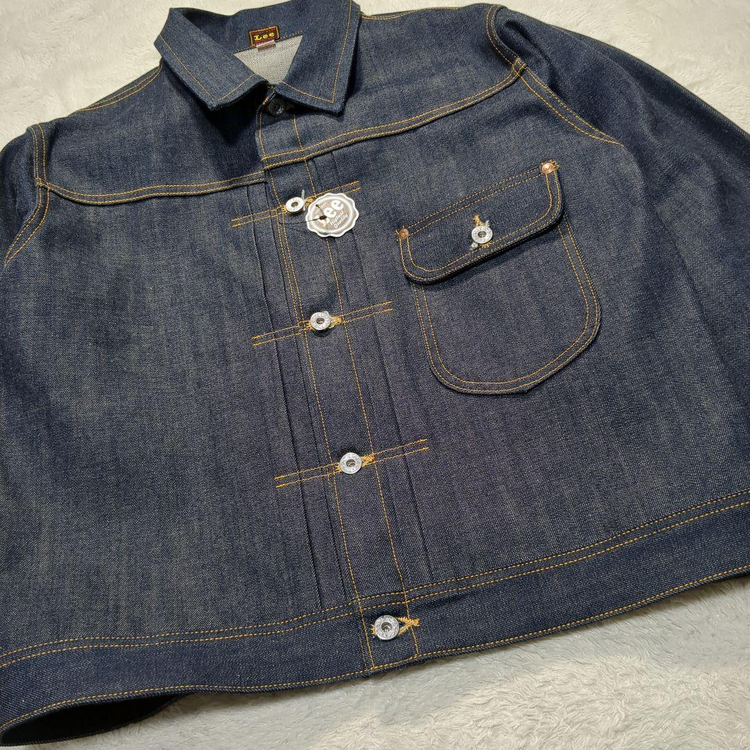 ✨極美品！40✨LEE LM6012 1stデニムジャケット 濃紺 日本製