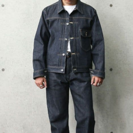 ✨極美品！40✨LEE LM6012 1stデニムジャケット 濃紺 日本製