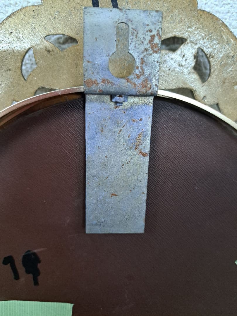 ☆ブロンズミラー壁掛けアンティークゴールデンクリエイティ☆