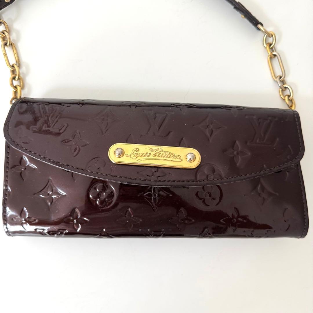 ルイヴィトン　ヴェルニ　クラッチバック　サンセット・ブルーバード