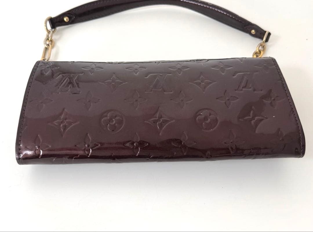 ルイヴィトン　ヴェルニ　クラッチバック　サンセット・ブルーバード