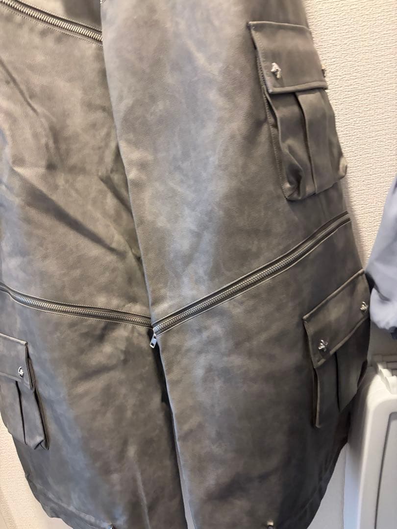 anonenone 謝謝レザーチャイナニッカポッカ