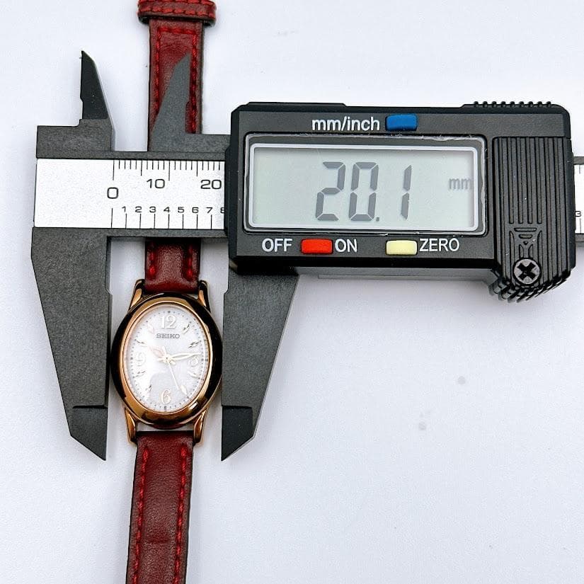 セイコー ティセ レディース腕時計 ソーラー式 V117-0CR0 動作良好