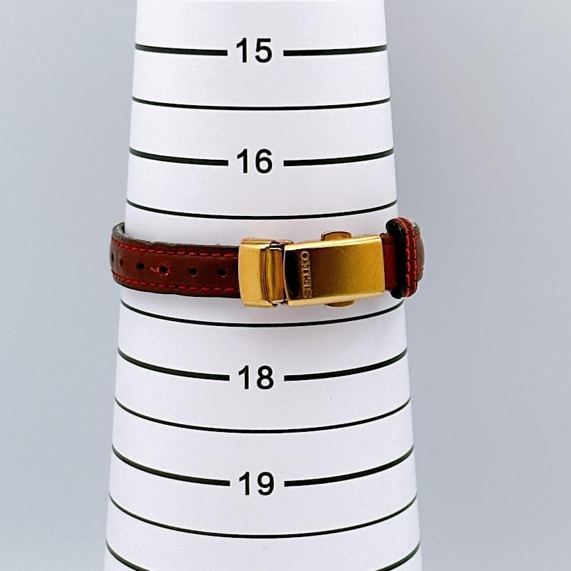 セイコー ティセ レディース腕時計 ソーラー式 V117-0CR0 動作良好