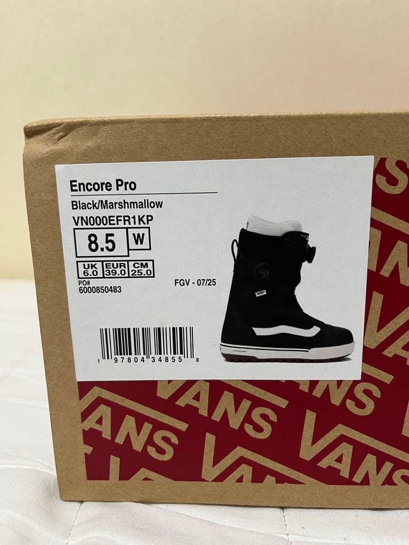 新品未使用今期モデルVANS Encore Proスノーボードブーツ24.5cm