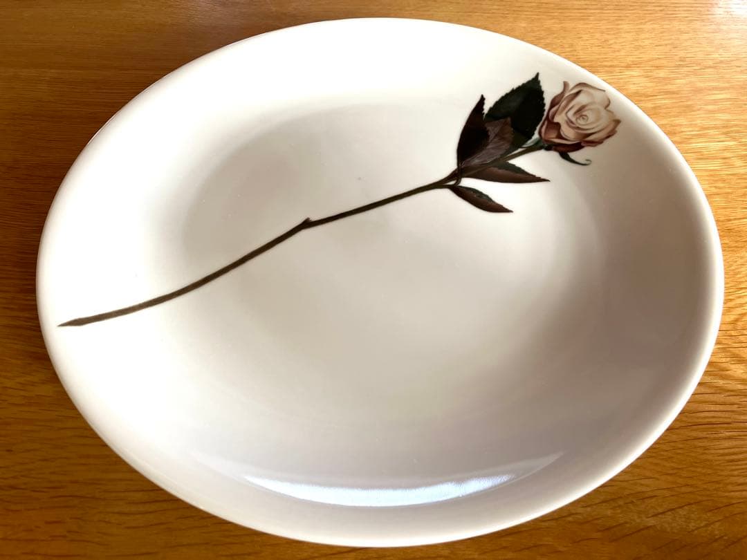 花柄陶器大皿6枚セット