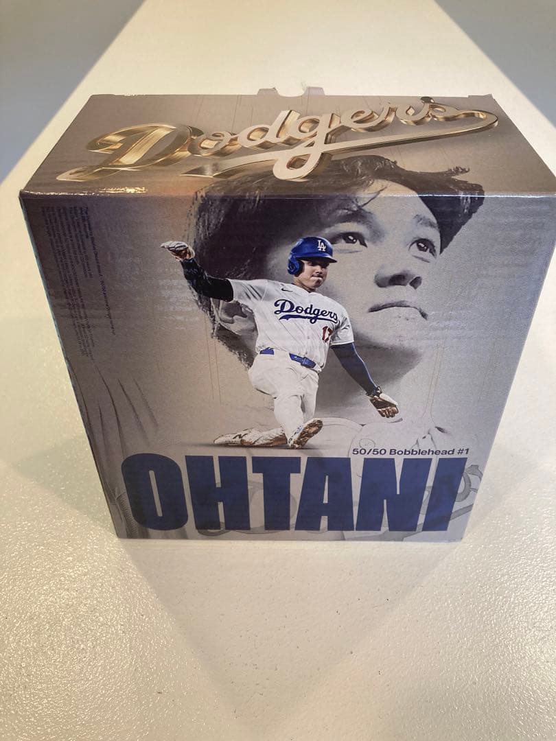 大谷翔平　50-50 ボブルヘッド　球場配布パンフレット付き