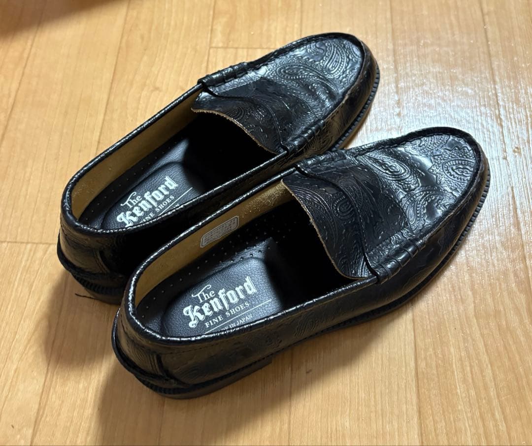 Kenford ケンフォード ローファー ペイズリー