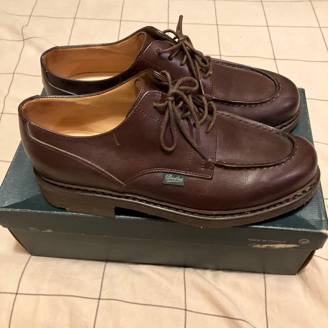 パラブーツ シャンボード Marron-Lis Cafe 7.5