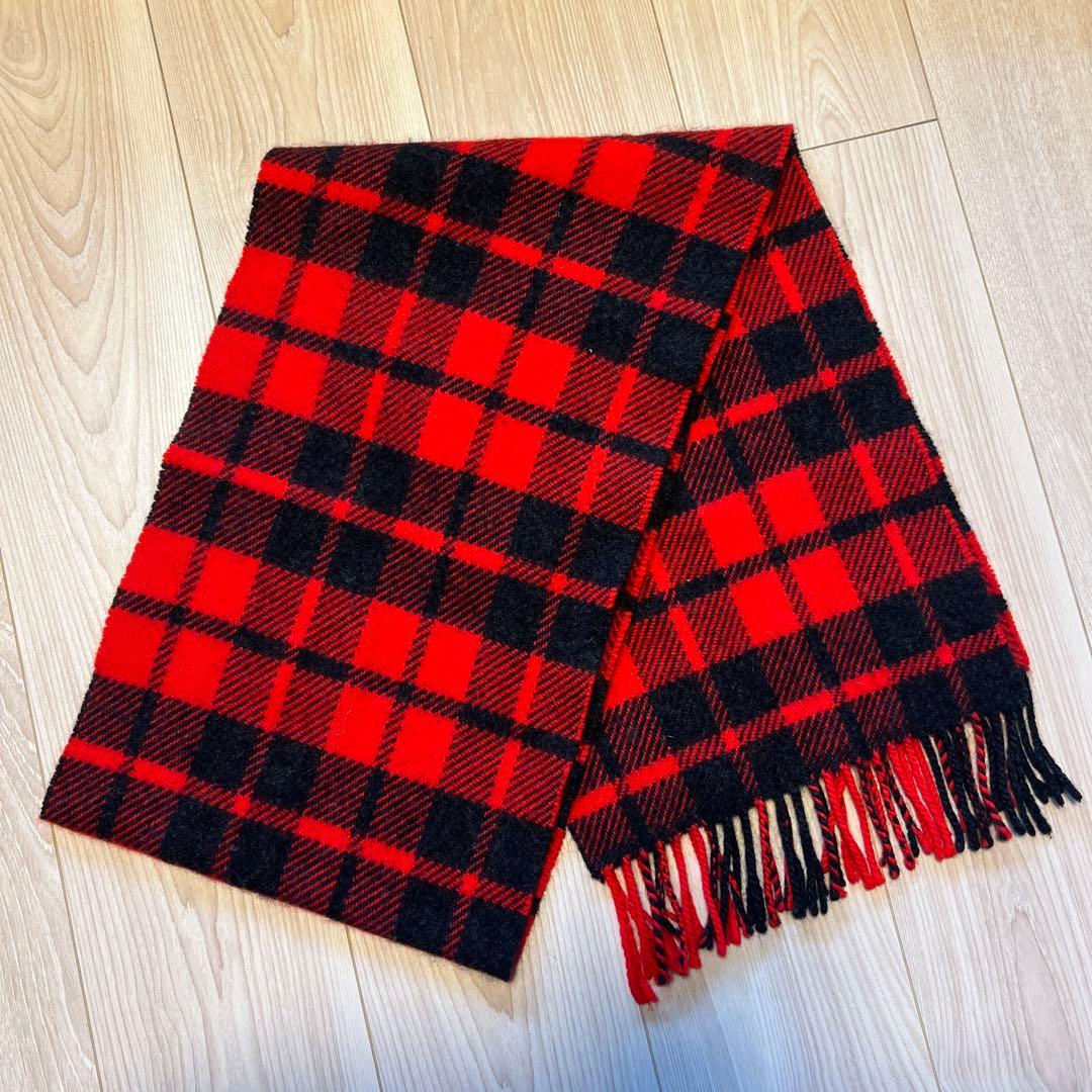 LOEWE チェック マフラー