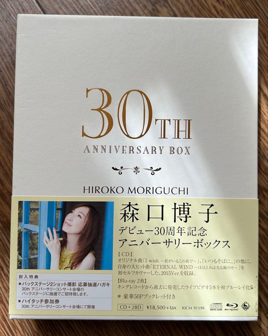 【貴重】森口博子 I wish ～君がいるこの街で～ 初回限定盤
