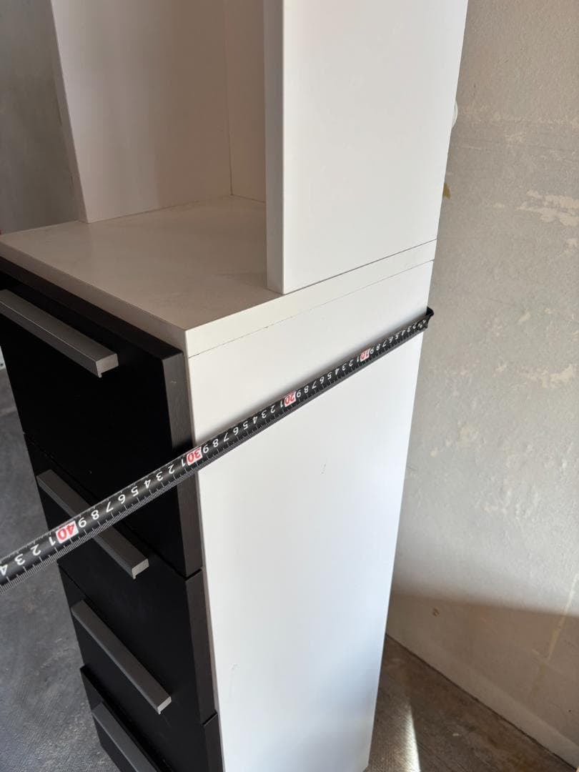 スリム収納ラック　すきま　電源　コンセント　高さ183cm　横幅30cm