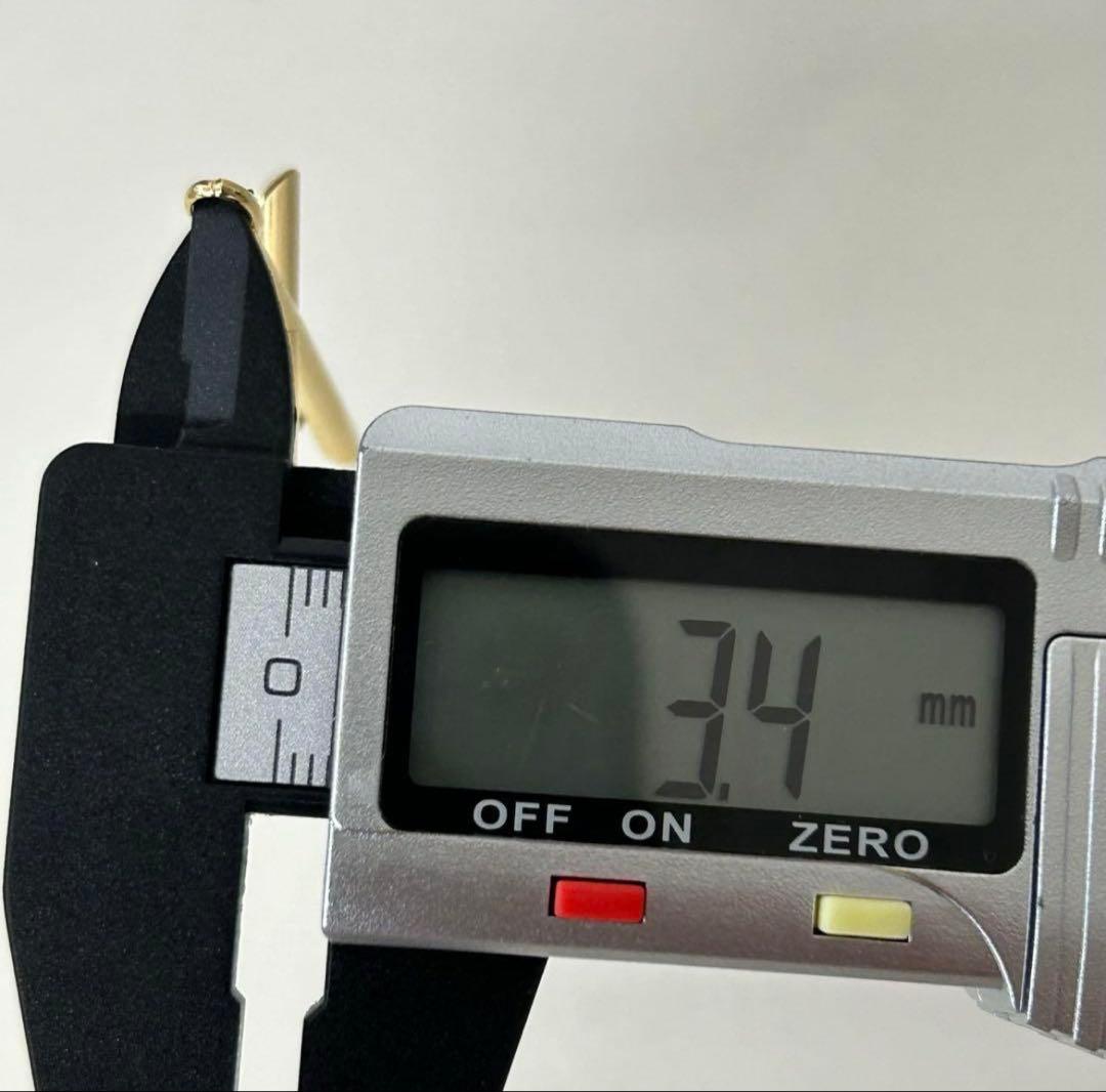 K18 18金 750 クロストップ キリスト 十字架 INRI