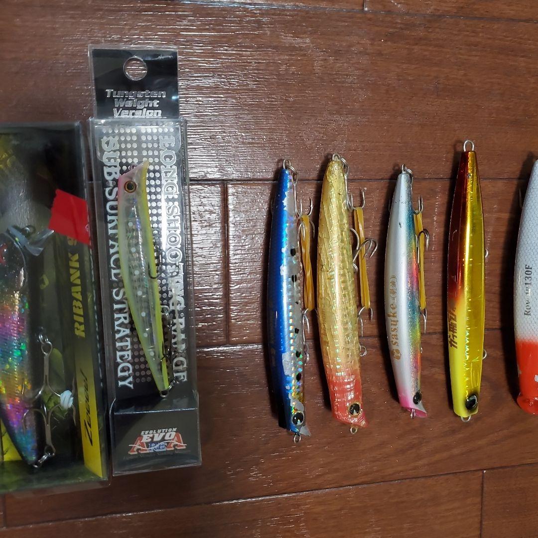 バラ売り不可　価格交渉有　シーバス　ルアー　整理品　中古　画像で判断下さい。