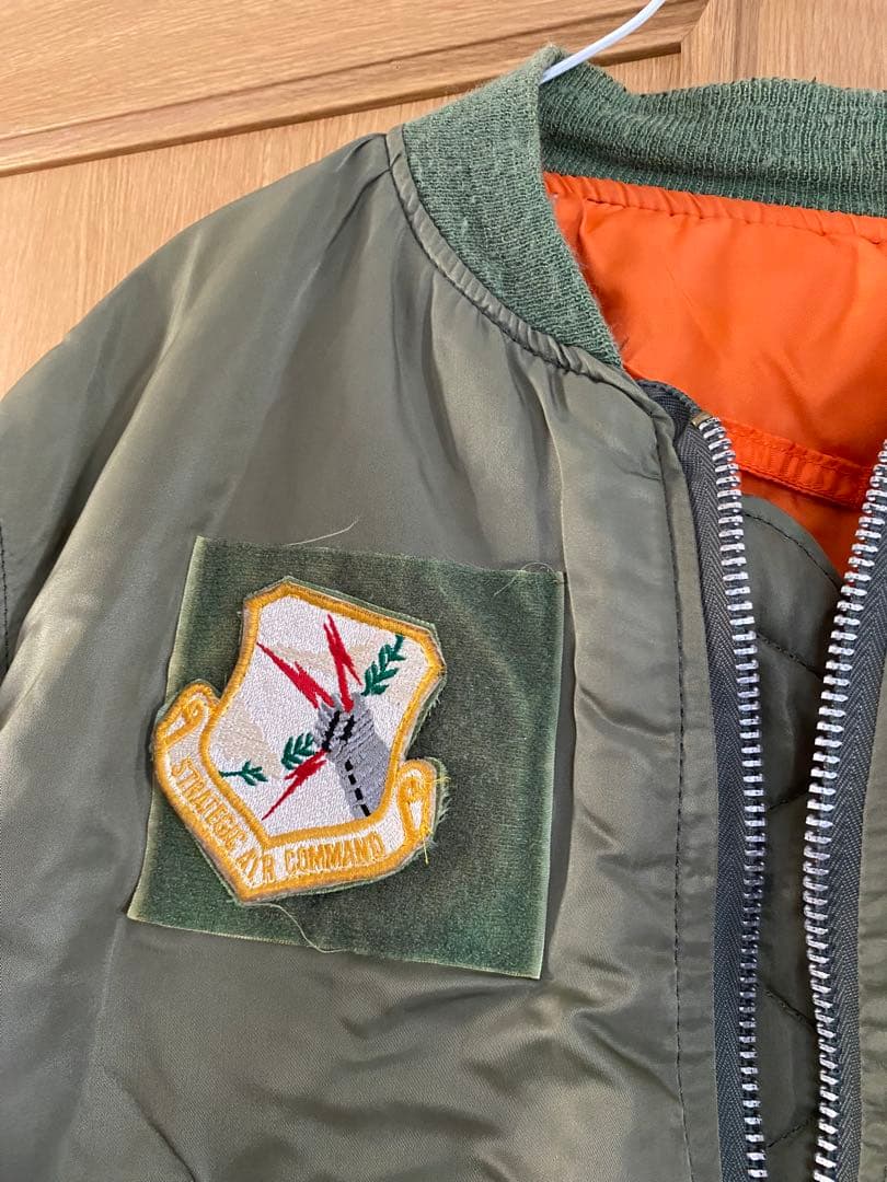 alpha ma-1 90s ジャケット　カーキ　USA製　M