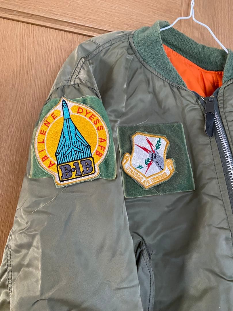 alpha ma-1 90s ジャケット　カーキ　USA製　M