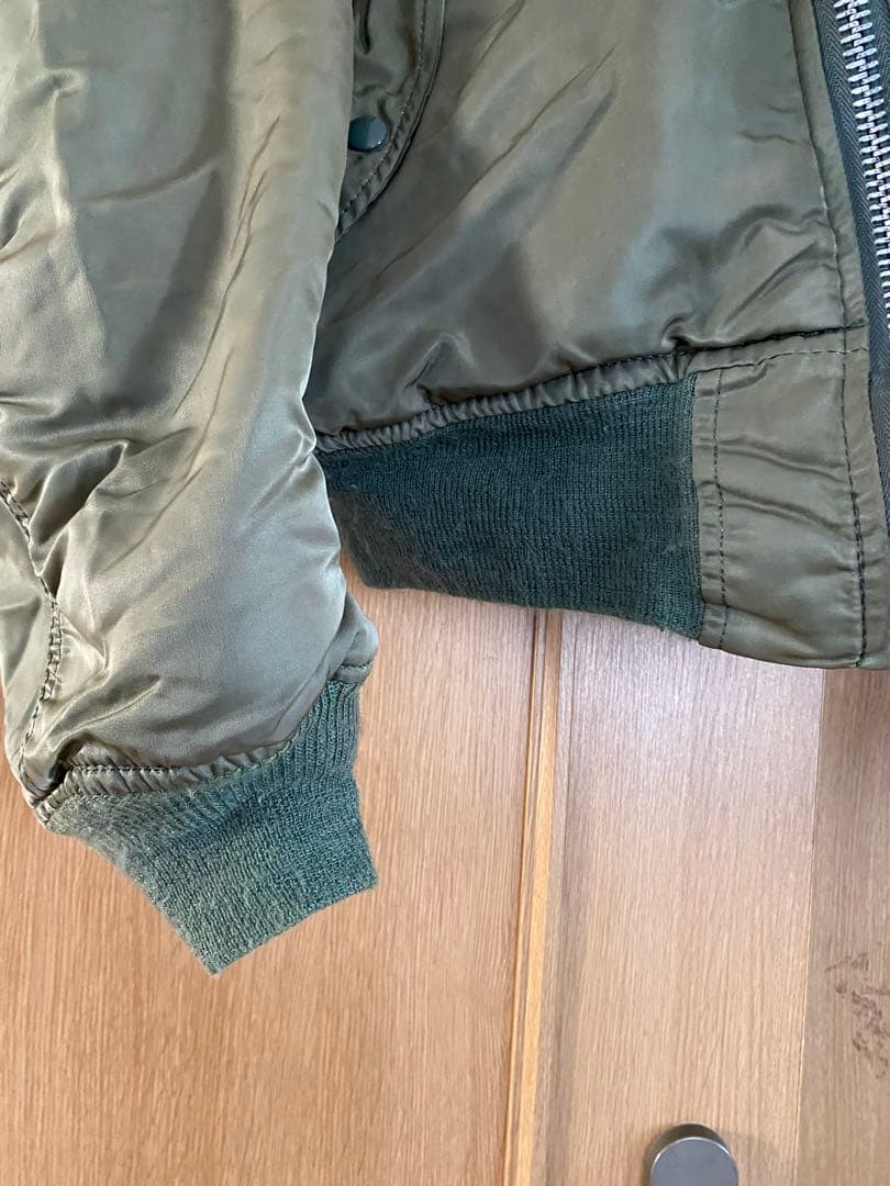 alpha ma-1 90s ジャケット　カーキ　USA製　M