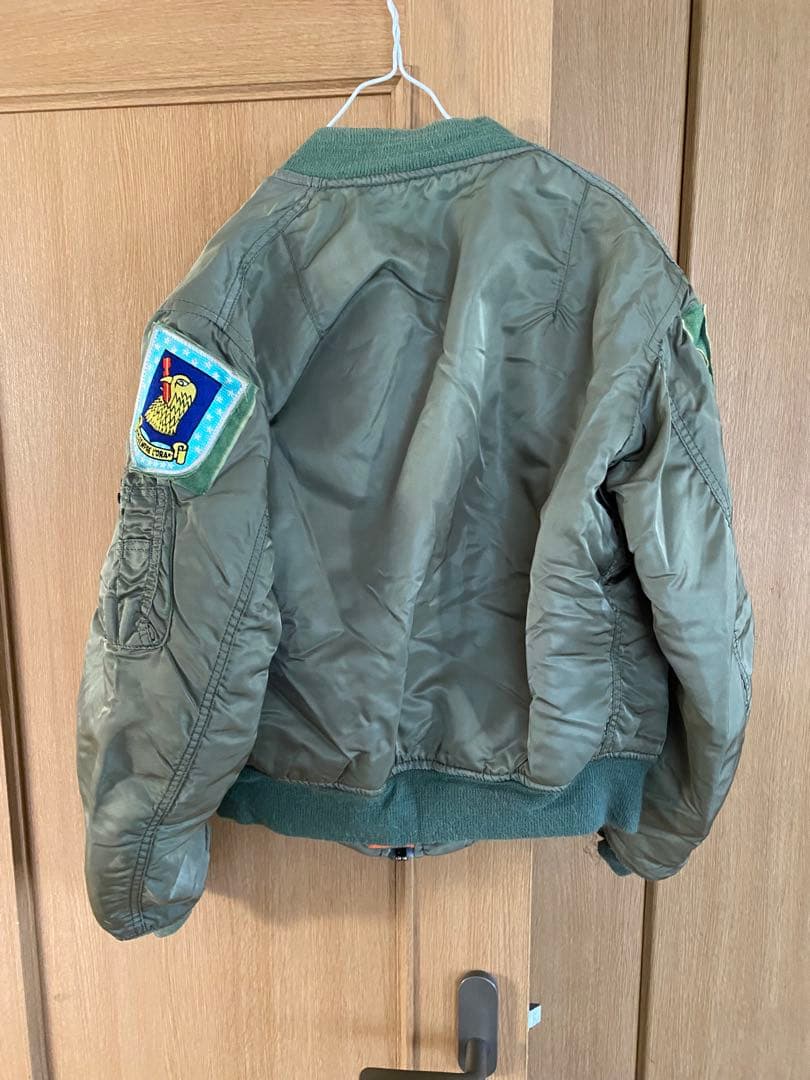 alpha ma-1 90s ジャケット　カーキ　USA製　M