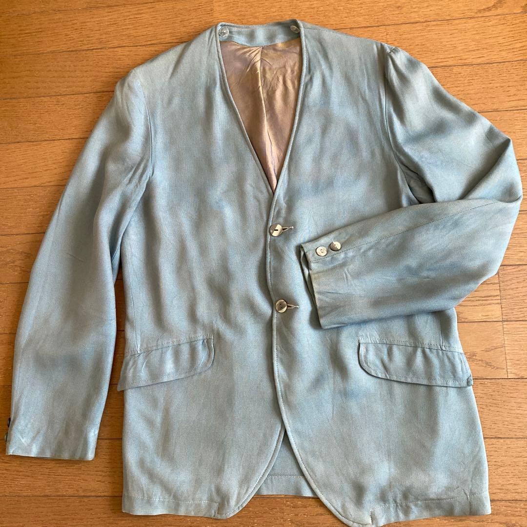 60’s ノーカラージャケット　ヴィンテージ