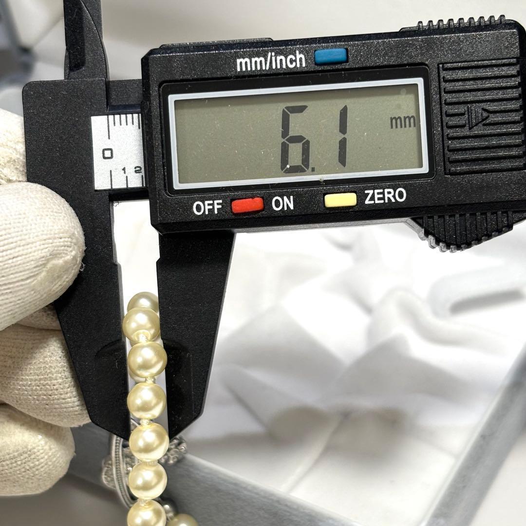 未使用級　正規品　ヴィヴィアンウエストウッド　パールネックレス　オーブ　長さ39