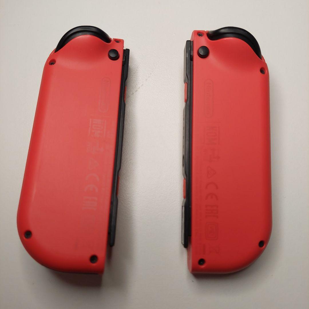 Switch本体 マリオレッド ジョイコン 付属品のみ