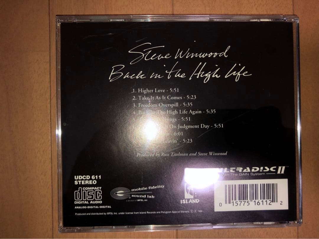 洋楽 Steve Winwood back in The HighLife