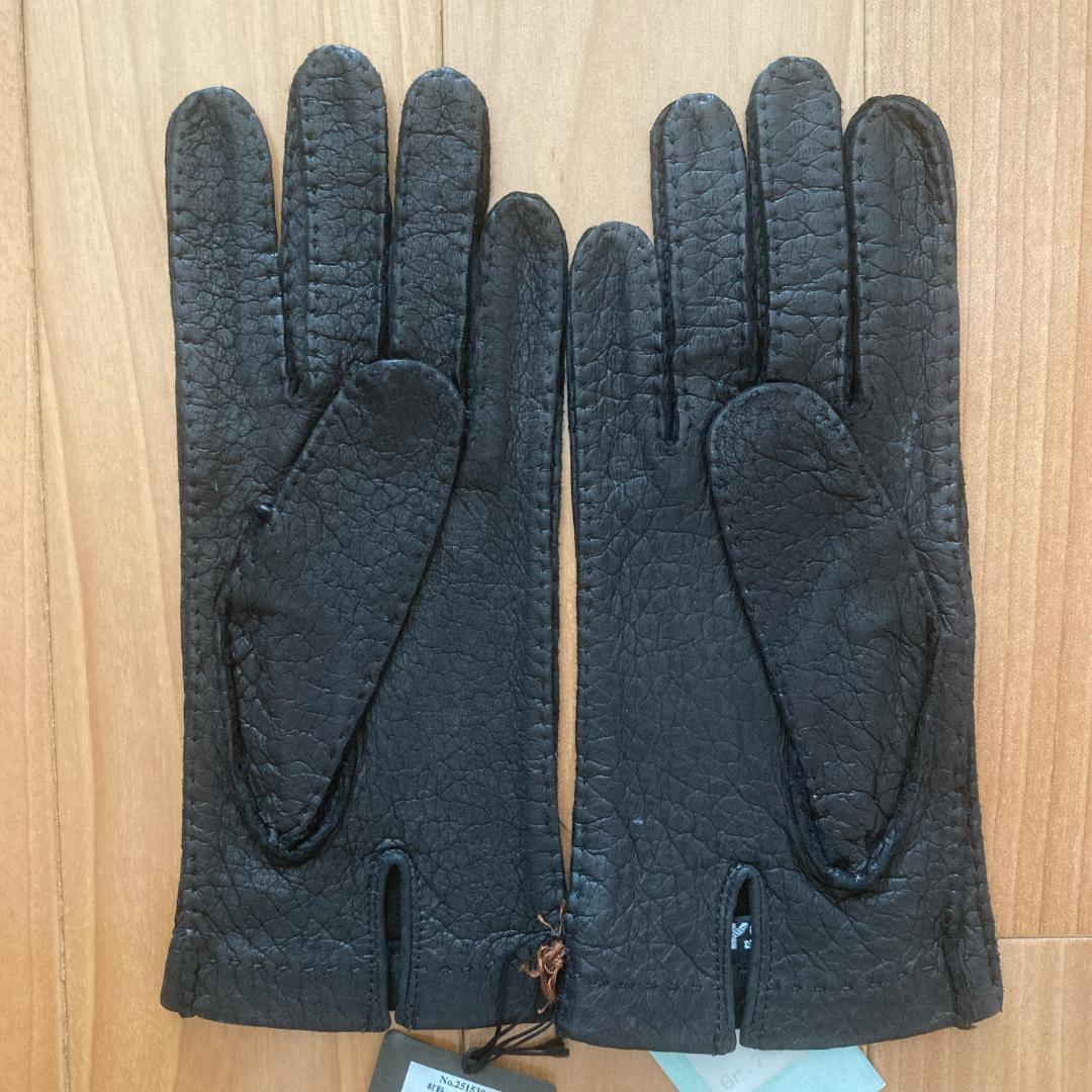 新品タグ付き rsl ドイツ製 カーピンチョ カピバラ 革手袋 レザーグローブ