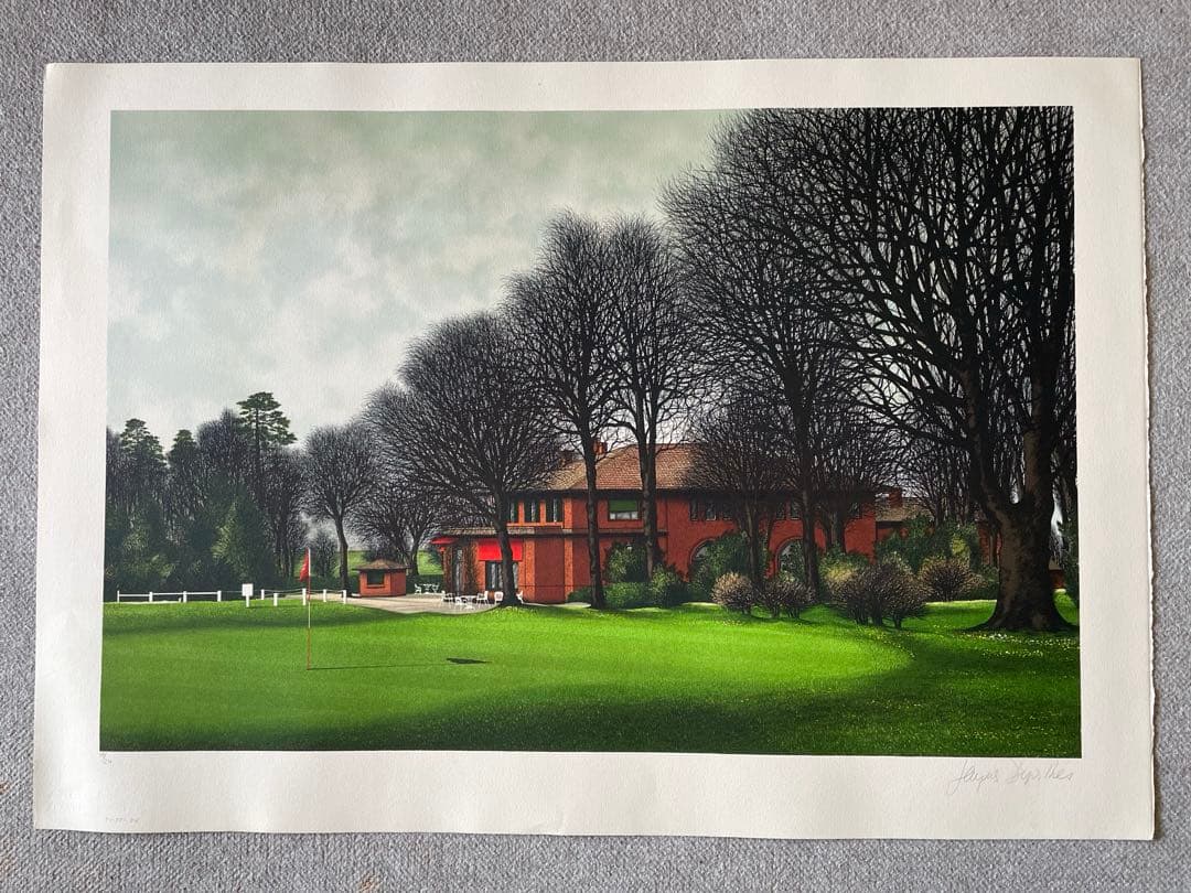 ジャック•デペルト[シャンタコゴルフクラブ] リトグラフ