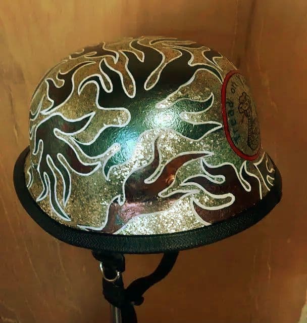 ナチヘル ラメ フレイムス ショーティー カスタム チャレンジャー