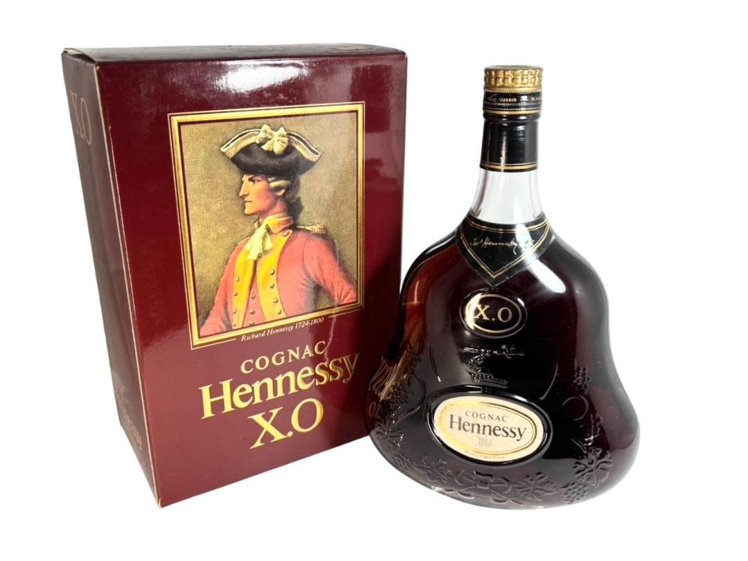 【YSL】ヘネシー XO コニャック クリアボトル 金キャップ